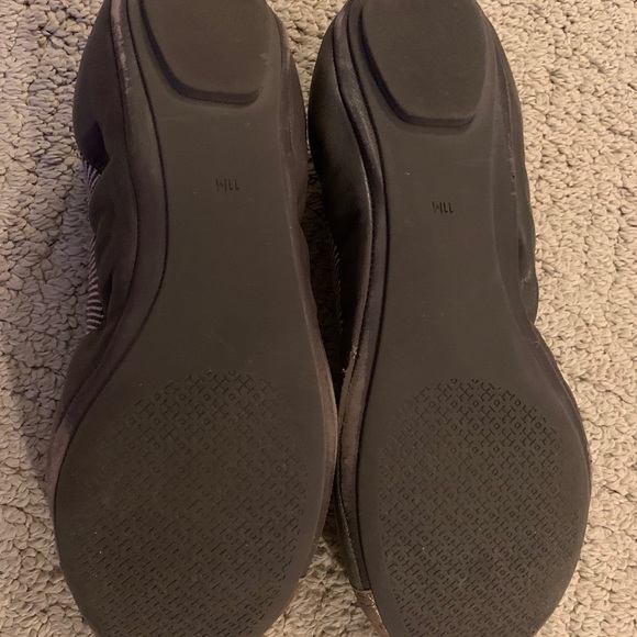 Women’s Tory Burch Gabby Ballet Flats, 11, Brown, Gold - Picture 8 of 12